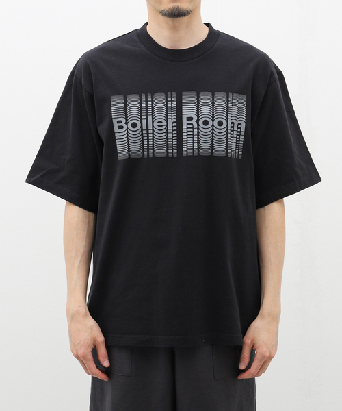 BOILER ROOM Petrol LS T-Shirt Black メッシュ BOILER ROOM Petrol LS T-Shirt Black メッシュ