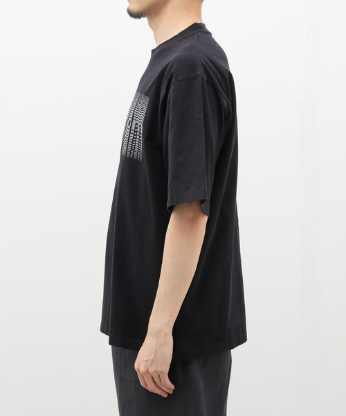 セール】BOILER ROOM / ボイラールーム REVERB T-SHIRT SS24SS06BLK（T