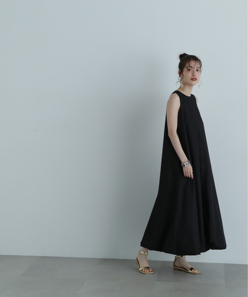 N.（N. Natural Beauty Basic）（エヌエヌナチュラルビューティーベーシック）の「◆アメスリバルーンワンピース《S Size Line》（ワンピース・レディース・ブラック/ベージュ/グリーン・SMALL/MEDIUM）」の7枚目の写真