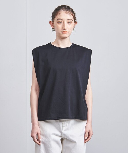 【新品】ユナイテッドアローズ United Arrows ダークネイビー BY 10oz ヘビー ワイド カットソー （カットソー