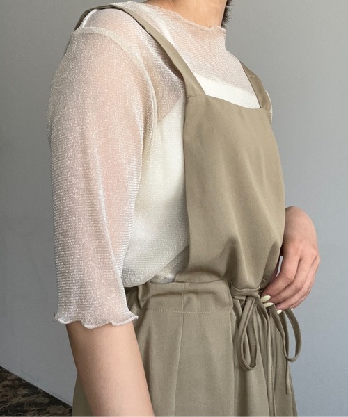 Amiur（エミレ）の「waist gather wide all in one / ウエストギャザー