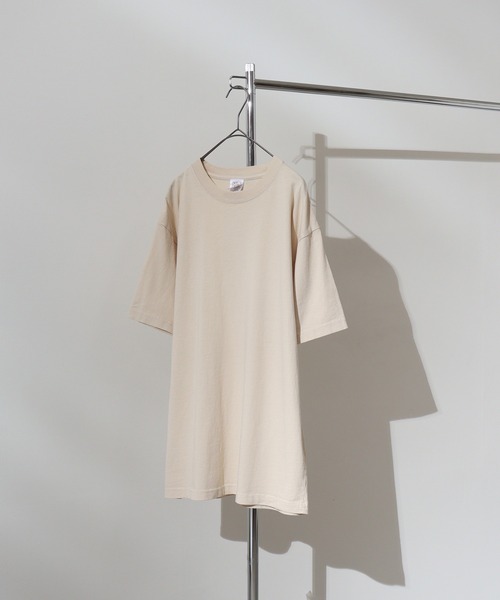 CROSS & STITCH(クロスステッチ)の「CROSS & STITCH 6.2オンス ピグメント 半袖 Tシャツ(Tシャツ/カットソー・メンズ・ピンク/ネイビー/ブラック/ナチュラル・M/L/XL/XXL)」の2枚目の写真