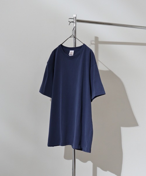 CROSS & STITCH(クロスステッチ)の「CROSS & STITCH 6.2オンス ピグメント 半袖 Tシャツ(Tシャツ/カットソー・メンズ・ピンク/ネイビー/ブラック/ナチュラル・M/L/XL/XXL)」の3枚目の写真