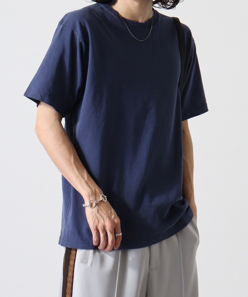 CROSS & STITCH(クロスステッチ)の「CROSS & STITCH 6.2オンス ピグメント 半袖 Tシャツ(Tシャツ/カットソー・メンズ・ピンク/ネイビー/ブラック/ナチュラル・M/L/XL/XXL)」の8枚目の写真