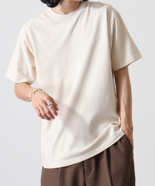 CROSS & STITCH(クロスステッチ)の「CROSS & STITCH 6.2オンス ピグメント 半袖 Tシャツ(Tシャツ/カットソー・メンズ・ピンク/ネイビー/ブラック/ナチュラル・M/L/XL/XXL)」の14枚目の写真