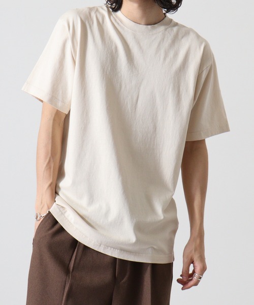 CROSS & STITCH(クロスステッチ)の「CROSS & STITCH 6.2オンス ピグメント 半袖 Tシャツ(Tシャツ/カットソー・メンズ・ピンク/ネイビー/ブラック/ナチュラル・M/L/XL/XXL)」の15枚目の写真