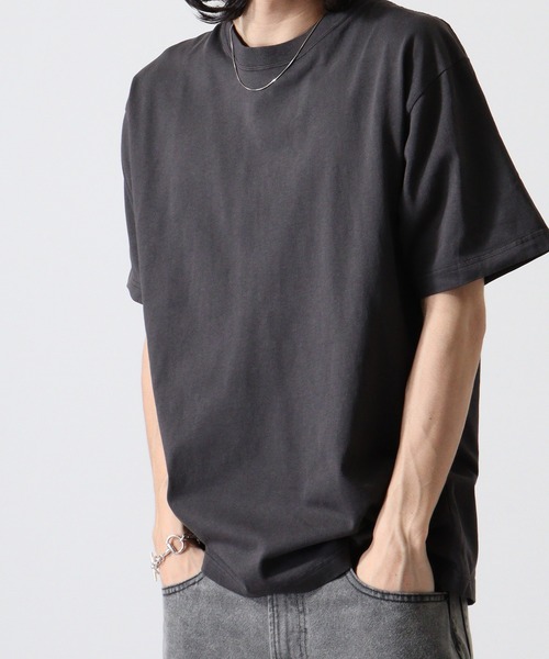 CROSS & STITCH(クロスステッチ)の「CROSS & STITCH 6.2オンス ピグメント 半袖 Tシャツ(Tシャツ/カットソー・メンズ・ピンク/ネイビー/ブラック/ナチュラル・M/L/XL/XXL)」の11枚目の写真