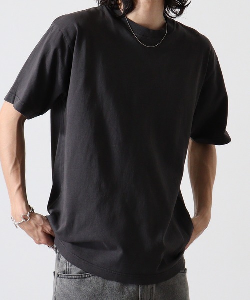 CROSS & STITCH(クロスステッチ)の「CROSS & STITCH 6.2オンス ピグメント 半袖 Tシャツ(Tシャツ/カットソー・メンズ・ピンク/ネイビー/ブラック/ナチュラル・M/L/XL/XXL)」の9枚目の写真