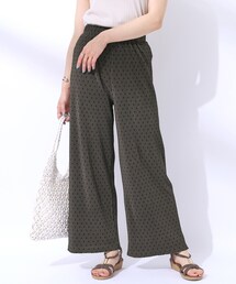 SHOO・LA・RUE | 【洗える】大人のリラクシーカジュアル プリーツイージーパンツ(その他パンツ)