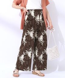 SHOO・LA・RUE | 【洗える】レイヤードにも さらっと穿ける 大人プリーツ イージーパンツ(その他パンツ)