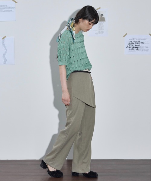 THE YOn（ザヨン）の「エコファーチャンキーヒールストラップパンプス（パンプス・レディース・ブラック/アイボリー/ラベンダー・38/37/36）」の17枚目の写真