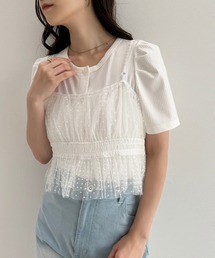 one after another NICE CLAUP | マルチウェイビスチェセットトップス(アンサンブル)