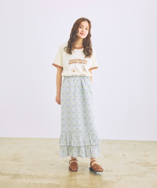 anoco no oheya（アノコノオへヤ）の「ribbon Gurkha Sandals /リボングルカサンダル（サンダル・レディース・ブラウン/アイボリー・SMALL/MEDIUM/LARGE）」の7枚目の写真
