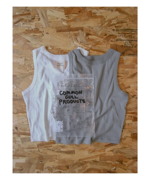 セール】2set!! pack gull tank（インナーウェア/肌着）｜common gull