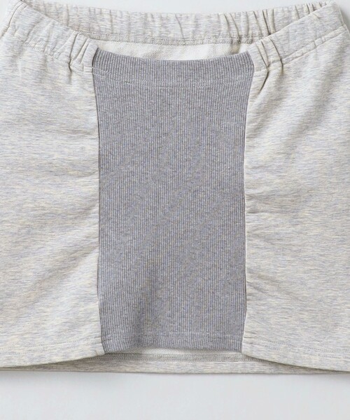 6（ロク）の「＜6(ROKU)＞コットン ウラケ ビスチェ（チューブトップ・レディース・ライトグレー・FREE）」の13枚目の写真