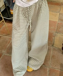 Sibra（シブラ）の「《柄&カラー追加&低身長サイズ追加》夏に大活躍!ライクストライプセミワイドパンツ（その他パンツ）」