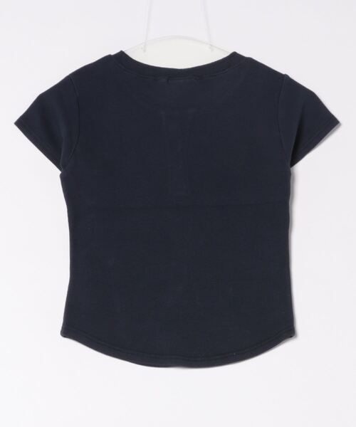 Midnight Move（ミッドナイトムーブ）の「Midnight Move／HENLEYネックT（Tシャツ/カットソー・レディース・カーキ/オフホワイト/ネイビー/ダークグレー・FREE）」の5枚目の写真