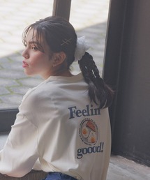 GLOBAL WORK | アカヌケグラフィックT長袖/AND YUA ANY/126383(Tシャツ/カットソー)