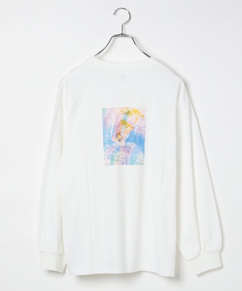 GLOBAL WORK(グローバルワーク)の「アカヌケグラフィックT長袖/AND YUA ANY/126383(Tシャツ/カットソー・キッズ・ピンク/チャコール/キナリ/ホワイト系5・150cm/160cm)」の18枚目の写真