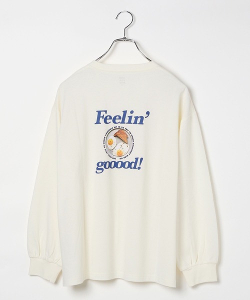 GLOBAL WORK(グローバルワーク)の「アカヌケグラフィックT長袖/AND YUA ANY/126383(Tシャツ/カットソー・キッズ・ピンク/チャコール/キナリ/ホワイト系5・150cm/160cm)」の15枚目の写真