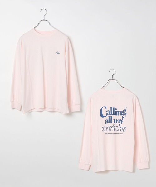 GLOBAL WORK(グローバルワーク)の「アカヌケグラフィックT長袖/AND YUA ANY/126383(Tシャツ/カットソー・キッズ・ピンク/チャコール/キナリ/ホワイト系5・150cm/160cm)」の11枚目の写真