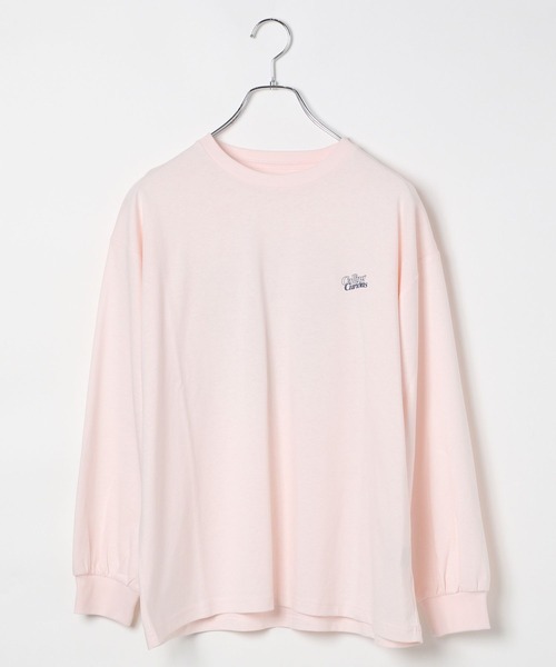 GLOBAL WORK(グローバルワーク)の「アカヌケグラフィックT長袖/AND YUA ANY/126383(Tシャツ/カットソー・キッズ・ピンク/チャコール/キナリ/ホワイト系5・150cm/160cm)」の10枚目の写真