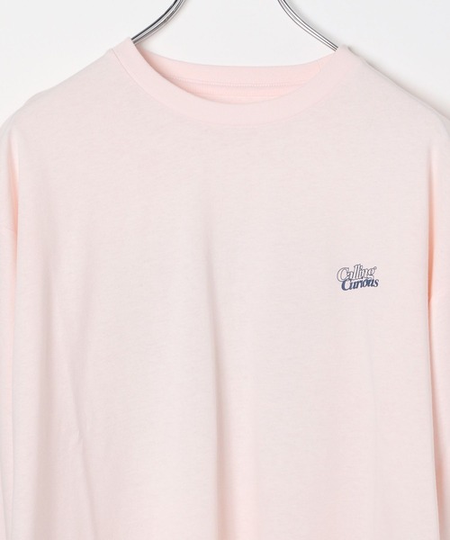 GLOBAL WORK(グローバルワーク)の「アカヌケグラフィックT長袖/AND YUA ANY/126383(Tシャツ/カットソー・キッズ・ピンク/チャコール/キナリ/ホワイト系5・150cm/160cm)」の8枚目の写真