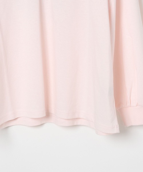 GLOBAL WORK(グローバルワーク)の「アカヌケグラフィックT長袖/AND YUA ANY/126383(Tシャツ/カットソー・キッズ・ピンク/チャコール/キナリ/ホワイト系5・150cm/160cm)」の5枚目の写真