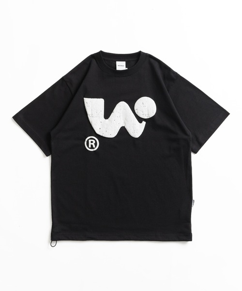 WISH FOR EVER(ウィッシュフォーエバー)の「DRAWCODE ART PLUMP T/ドローコードアートプランプT(Tシャツ/カットソー・メンズ・ネイビー/オレンジ/ホワイト/ブラック・LARGE/MEDIUM)」の7枚目の写真