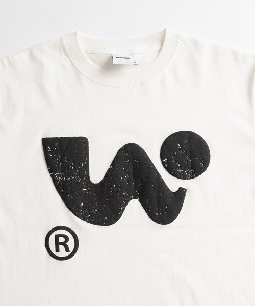 WISH FOR EVER(ウィッシュフォーエバー)の「DRAWCODE ART PLUMP T/ドローコードアートプランプT(Tシャツ/カットソー・メンズ・ネイビー/オレンジ/ホワイト/ブラック・LARGE/MEDIUM)」の13枚目の写真