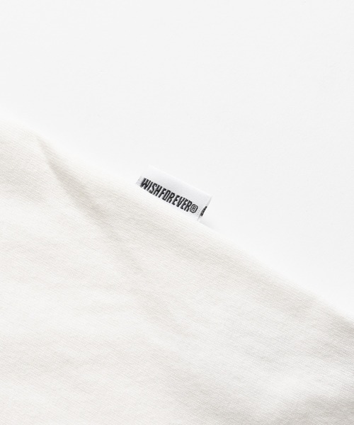 WISH FOR EVER(ウィッシュフォーエバー)の「DRAWCODE ART PLUMP T/ドローコードアートプランプT(Tシャツ/カットソー・メンズ・ネイビー/オレンジ/ホワイト/ブラック・LARGE/MEDIUM)」の14枚目の写真