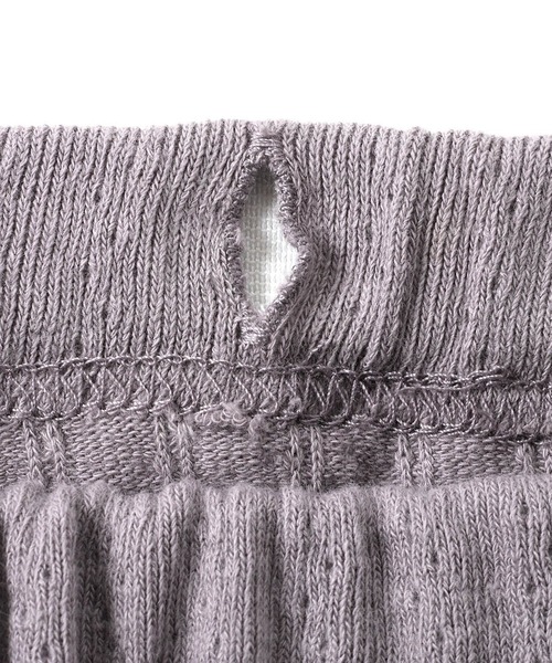 Seraph（セラフ）の「Seraph/セラフ 針抜きテレコレギンス（レギンス/スパッツ・キッズ・ピンク/グレー/ベージュ/チャコール・140/130/120）」の6枚目の写真