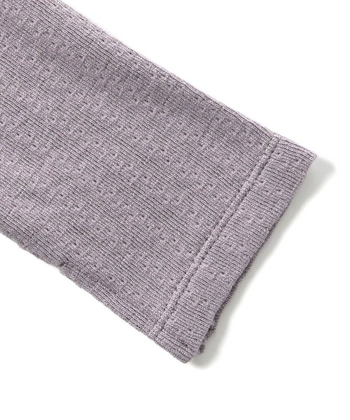 Seraph（セラフ）の「Seraph/セラフ 針抜きテレコレギンス（レギンス/スパッツ・キッズ・ピンク/グレー/ベージュ/チャコール・140/130/120）」の8枚目の写真