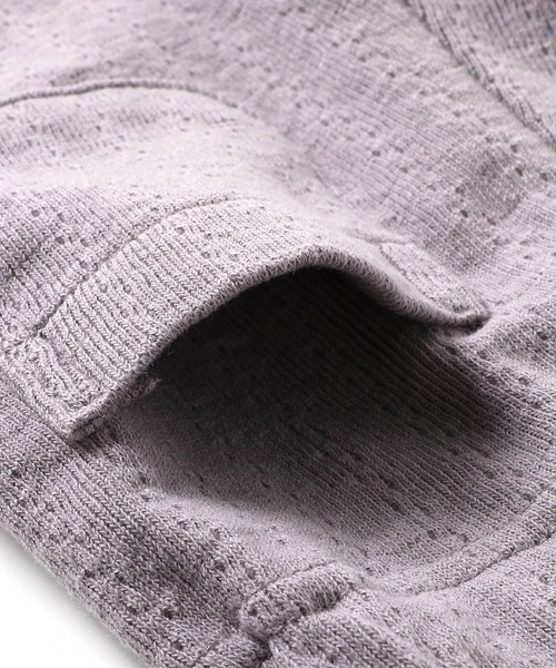 Seraph（セラフ）の「Seraph/セラフ 針抜きテレコレギンス（レギンス/スパッツ・キッズ・ピンク/グレー/ベージュ/チャコール・140/130/120）」の9枚目の写真