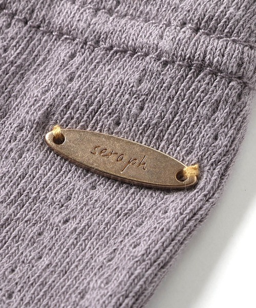 Seraph（セラフ）の「Seraph/セラフ 針抜きテレコレギンス（レギンス/スパッツ・キッズ・ピンク/グレー/ベージュ/チャコール・140/130/120）」の10枚目の写真