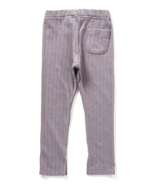 Seraph（セラフ）の「Seraph/セラフ 針抜きテレコレギンス（レギンス/スパッツ・キッズ・ピンク/グレー/ベージュ/チャコール・140/130/120）」の5枚目の写真