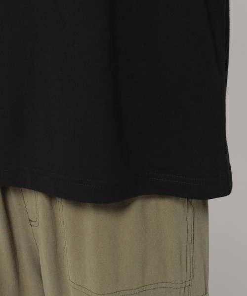 niko and...(ニコアンド)の「袖シアーフリフリプルオーバー(Tシャツ/カットソー・レディース・ブラック/オフホワイト・MEDIUM/LARGE)」の6枚目の写真