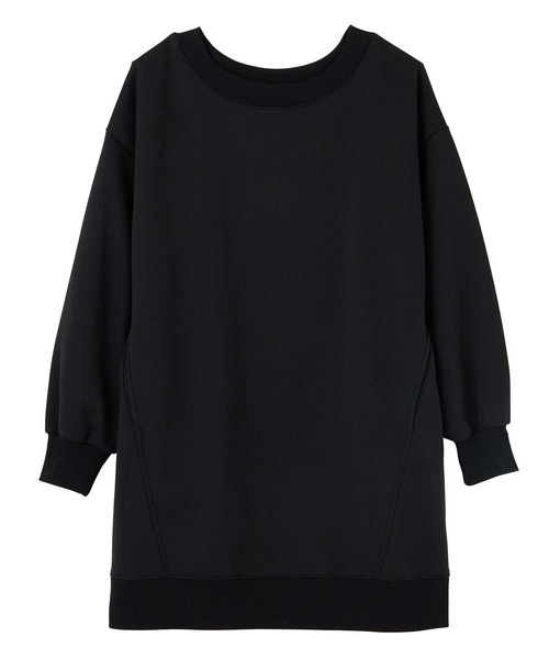 GeeRA(ジーラ)の「裏起毛スウェットミニワンピース(ワンピース・レディース・杢グレー/ブラック・MEDIUM/LARGE)」の13枚目の写真
