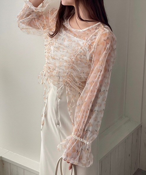 GOLDS♡初期デザイン♡ドット柄キャミトップス♡2点セット♡ホワイト×ブラック org.jpg