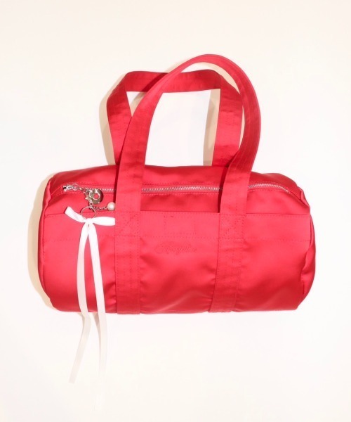 FCMM（エフシーエムエム）の「MINI BOSTON BAG/ミニボストンバッグ（ボストンバッグ・レディース・ブラック/グレー/レッド/ピンク・FREE）」の21枚目の写真