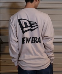 NEW ERA/ニューエラ ロンT 長袖 パフォーマンスTシャツ バックプリント オーバーサイズ 吸汗速乾 14312831/14312832/14312833