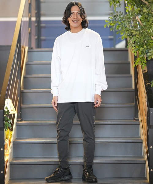 NEW ERA パターンプリントシャツ MEDIUM B2808 ダマスクプリントオープンカラーシャツ(M オフホワイト