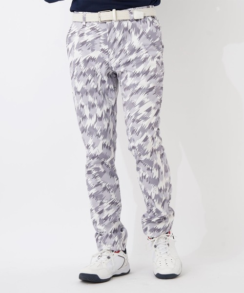FILA GOLF（フィラゴルフ ）の「カモ柄ボンディングパンツ（その他パンツ・メンズ・オフホワイト/ブラック/グリーン・MEDIUM/LARGE/X-LARGE/XX-LARGE）」の7枚目の写真