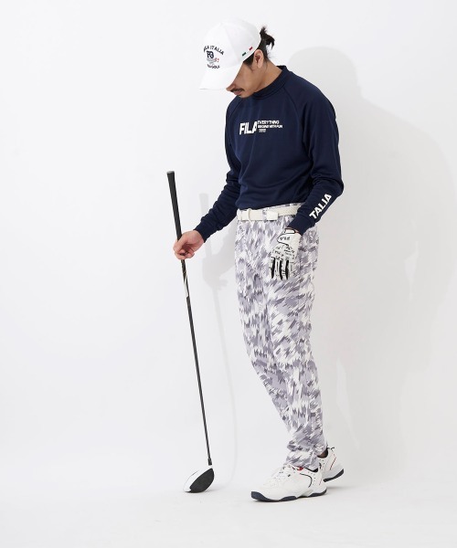FILA GOLF（フィラゴルフ ）の「カモ柄ボンディングパンツ（その他パンツ・メンズ・オフホワイト/ブラック/グリーン・MEDIUM/LARGE/X-LARGE/XX-LARGE）」の5枚目の写真