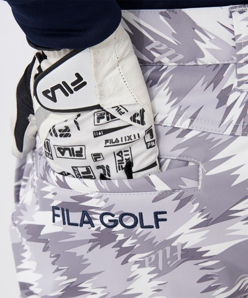 FILA GOLF（フィラゴルフ ）の「カモ柄ボンディングパンツ（その他パンツ・メンズ・オフホワイト/ブラック/グリーン・MEDIUM/LARGE/X-LARGE/XX-LARGE）」の14枚目の写真