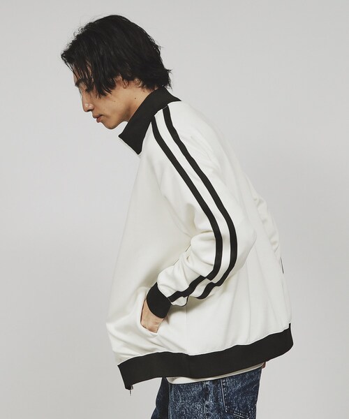 セール】ルーズシルエットトラックジャケット（セットアップ対応