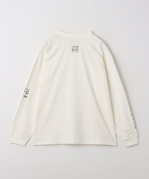 green label relaxing(グリーンレーベルリラクシング)の「<Manhattan Portage>ロゴ Tシャツ(Tシャツ/カットソー・メンズ・ライトグレー/ホワイト・M/L/XL)」の21枚目の写真