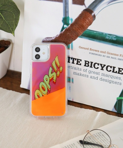 BAYFLOW（ベイフロー）の「[蓄光の砂で色が変わる]BFサンドiPhoneケース13&14（スマホケース/カバー・レディース・レッド/パープル/ライトブルー・0）」の3枚目の写真