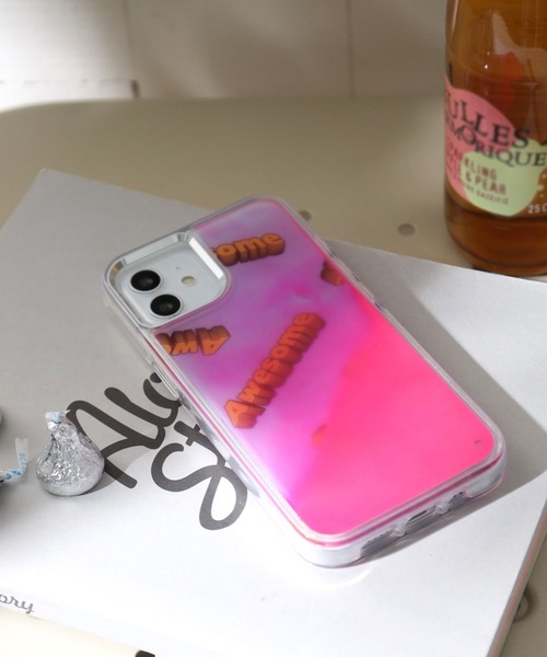 BAYFLOW（ベイフロー）の「[蓄光の砂で色が変わる]BFサンドiPhoneケース13&14（スマホケース/カバー・レディース・レッド/パープル/ライトブルー・0）」の2枚目の写真