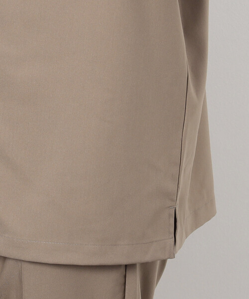 COMME CA ISM（コムサイズム）の「ファンクショナル ストレッチツイル オープンカラーシャツ（シャツ/ブラウス・メンズ・チャコール/ベージュ/ブラック/オリーブ・MEDIUM/LARGE/SMALL）」の22枚目の写真